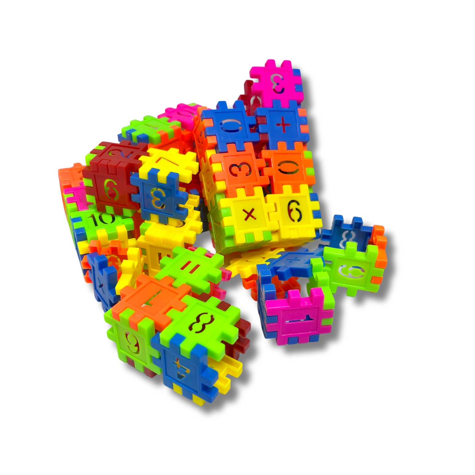 Educational Building Blocks Set For Kids Number Blocks Toys