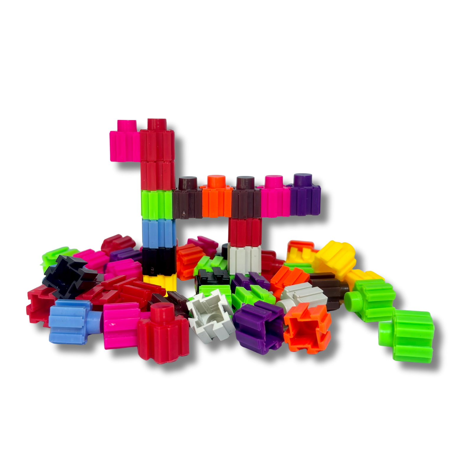 Bricks Building Blocks Toy - Educational and Learning Buildings Block Toys Set For Kids Boys Girls - 90 Pcs