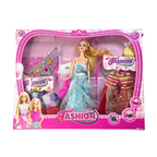 Fashion Girl Barbie Doll Set: Shoes, Purse, Clothes for Fashion Fun