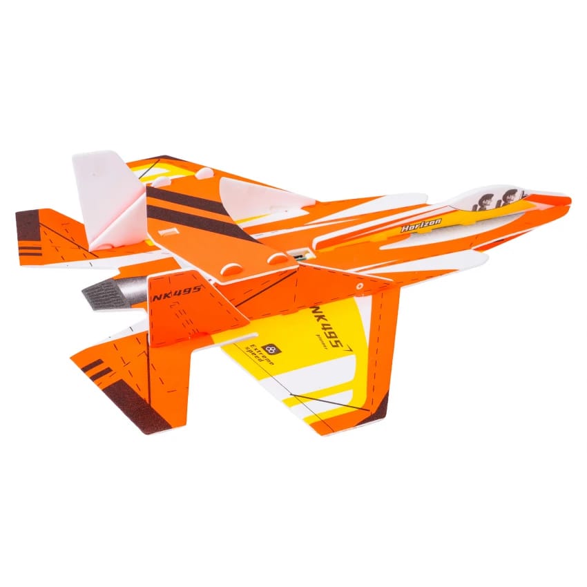 Electric hand launcher throwing glider aircraft model outdoor play toy