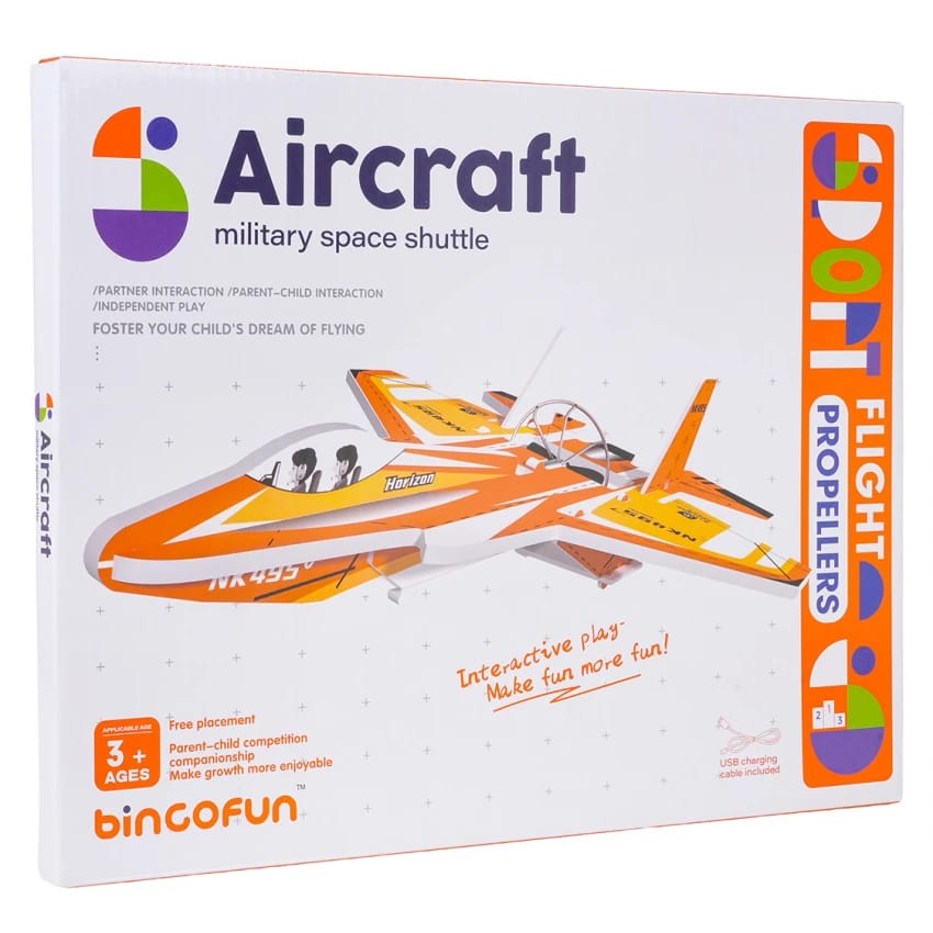 Electric hand launcher throwing glider aircraft model outdoor play toy