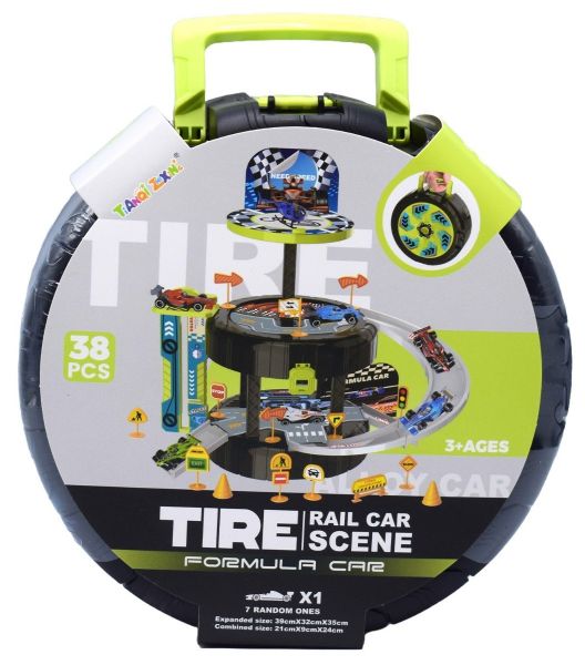Buildable Car Track Set Toy
