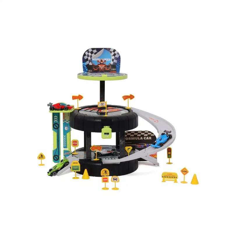 Buildable Car Track Set Toy