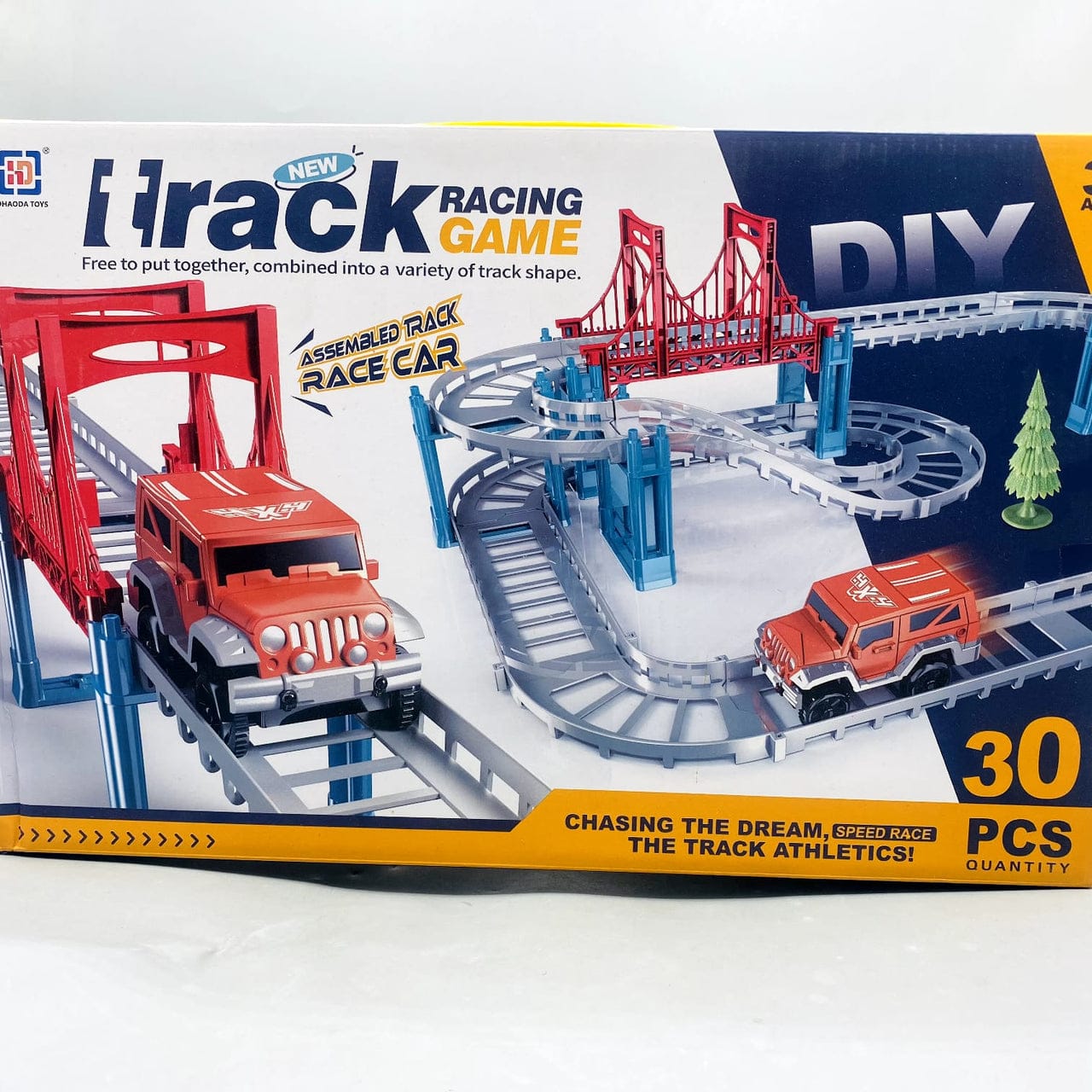 Activity Play Set-Jeep Racing Track for kids