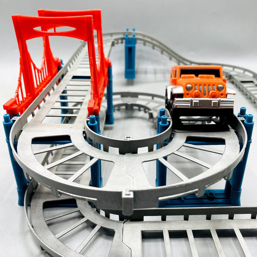 Activity Play Set-Jeep Racing Track for kids