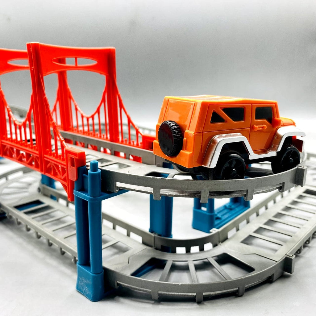 Activity Play Set-Jeep Racing Track for kids