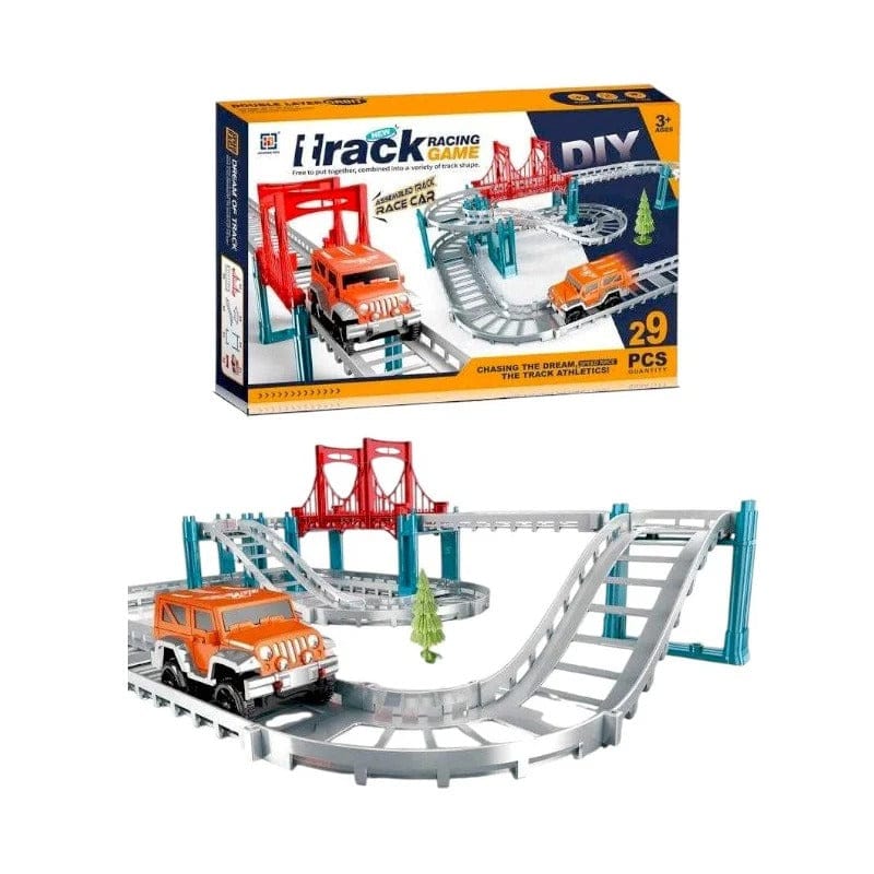 Activity Play Set-Jeep Racing Track for kids