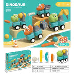 58Pcs DINOSAUR MAGNETIC LOCOMOTIVE