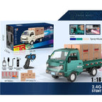 1:16 Scale Remote Controlled RC Pickup Small Cargo LED Truck