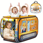 Bus Style Pop-up Tent For Kids With Free 50 Balls