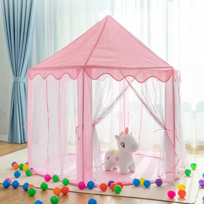 Princess Castle Kids Play Tent House With free 50 Balls