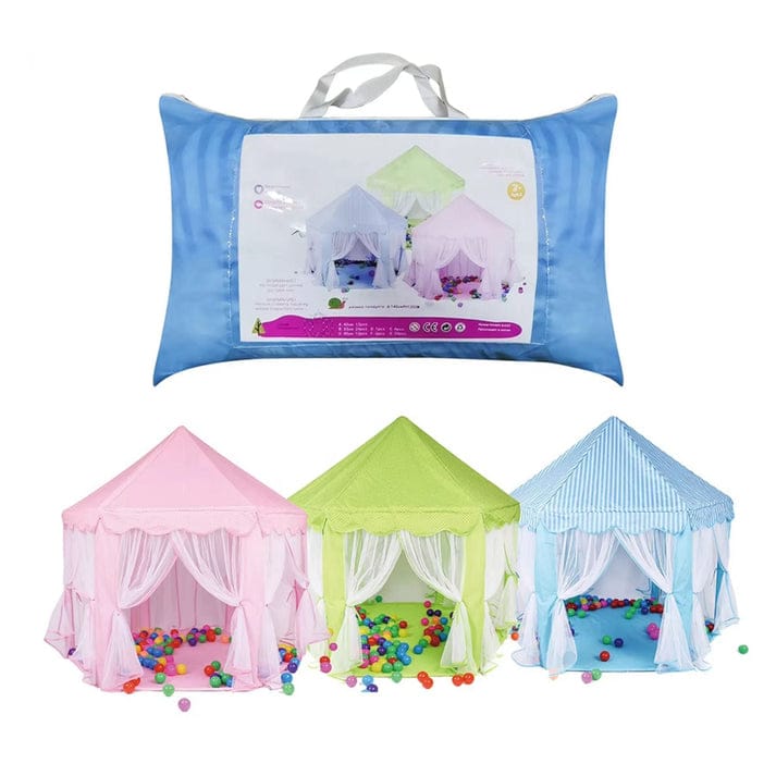 Princess Castle Kids Play Tent House With free 50 Balls