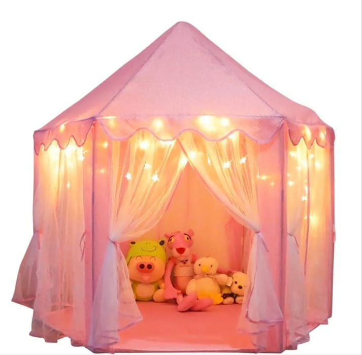 Princess Castle Kids Play Tent House With free 50 Balls
