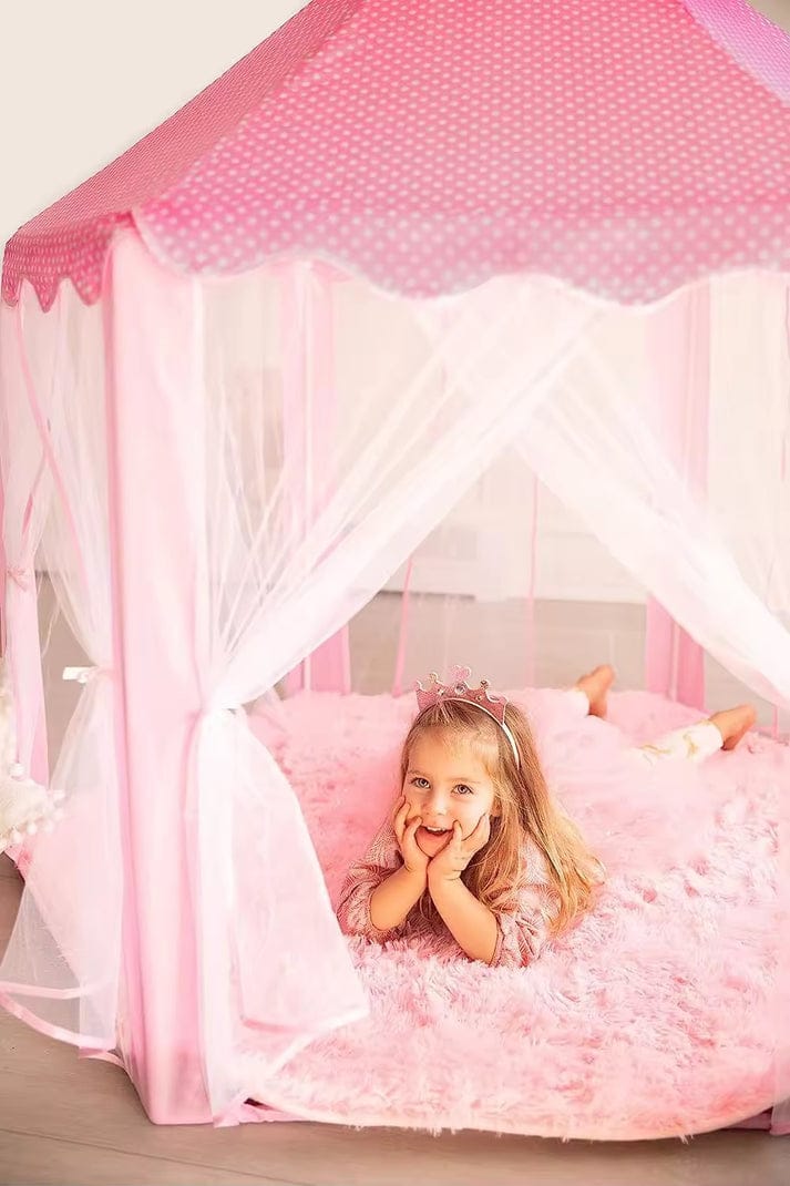 Princess Castle Kids Play Tent House With free 50 Balls