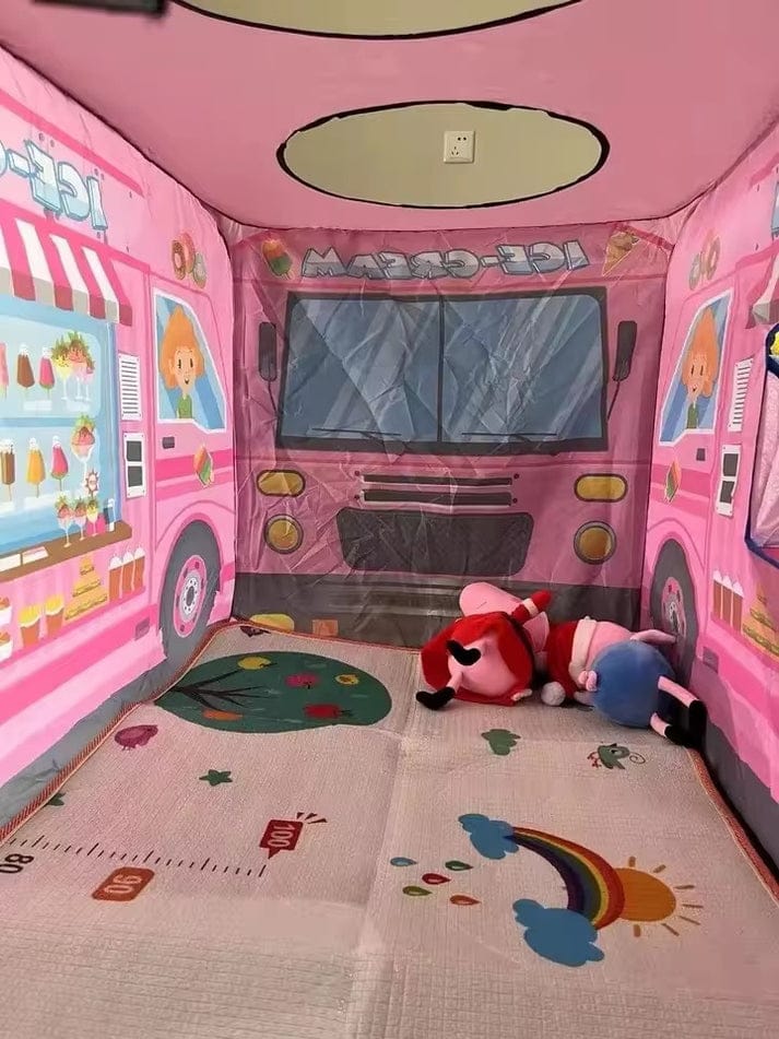 Bus Style Pop-up Tent For Kids With Free 50 Balls