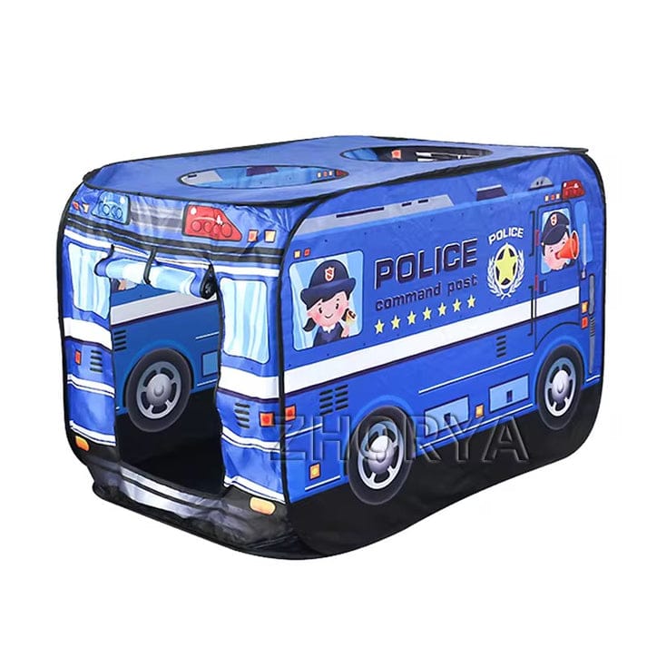 Bus Style Pop-up Tent For Kids With Free 50 Balls