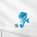 Massive Fish Bubble Gun_ - Kids Automatic Bubble Gun_ Toys Summer Soap Water Bubble Machine Plastic Electric