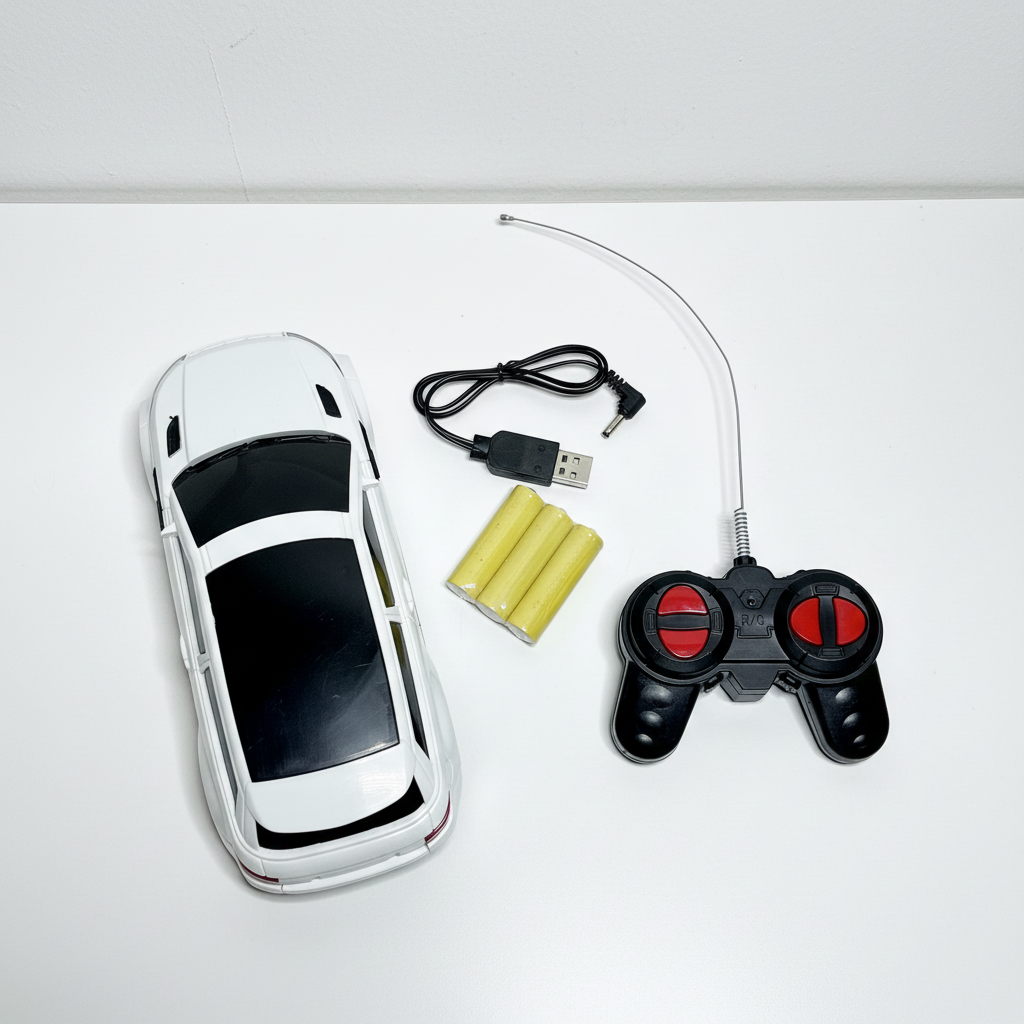 Famous Prado Remote Control Car RC Sport Racing Model With Head Lights Car With Head Toys