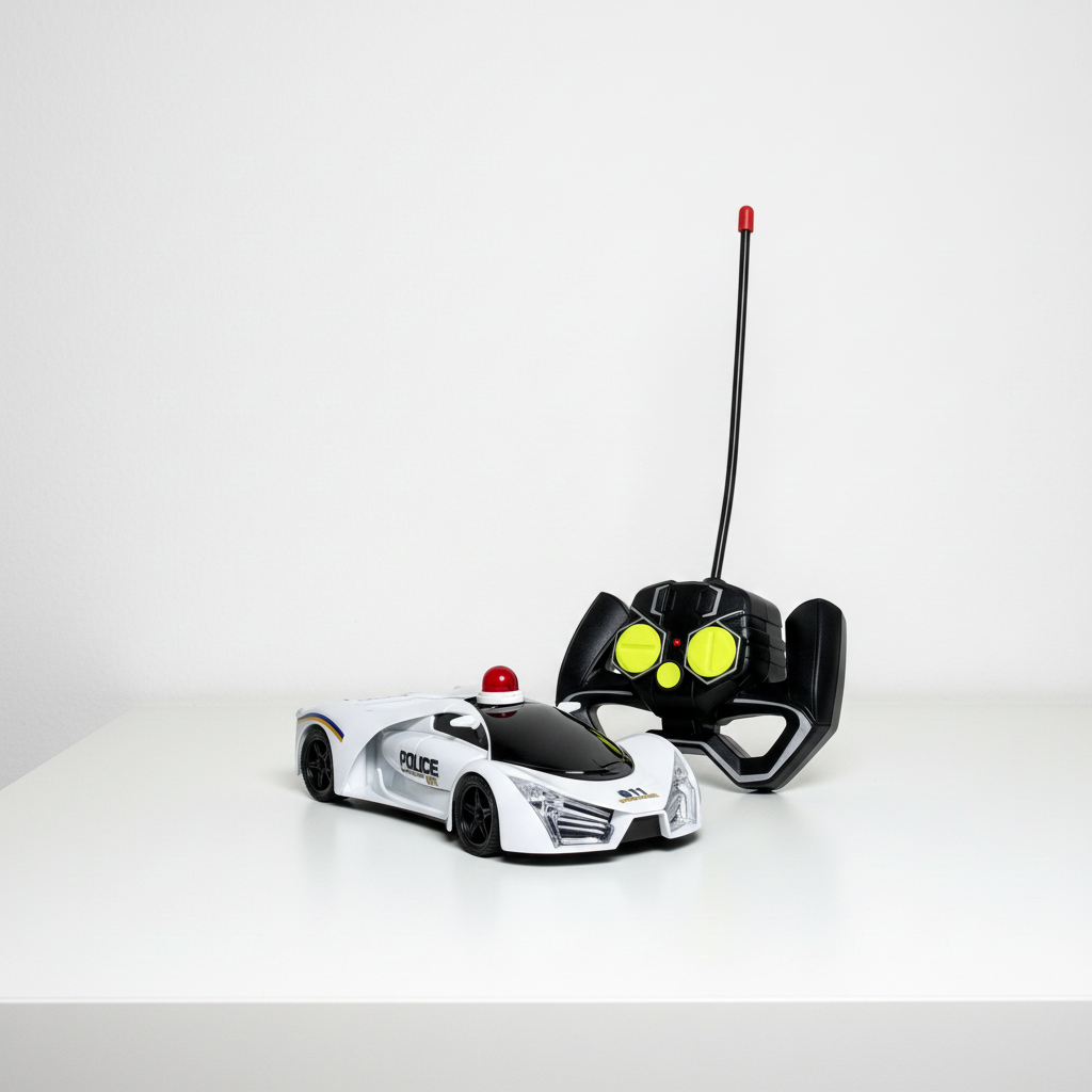 Rechargeable RC Top Speed Police Car