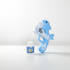 Massive Fish Bubble Gun_ - Kids Automatic Bubble Gun_ Toys Summer Soap Water Bubble Machine Plastic Electric