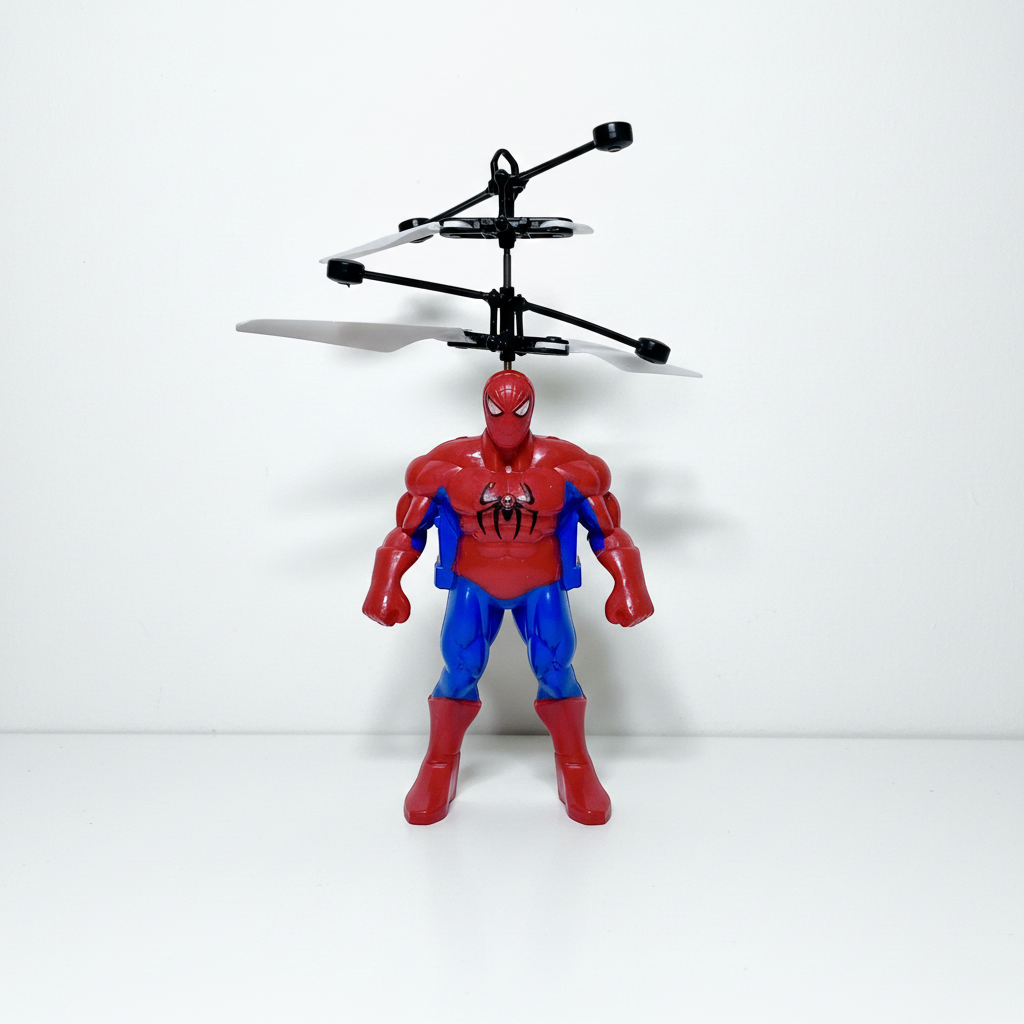 Elevate Playtime with the Flying Spiderman Toy: Hand Sensor for Interactive Fun