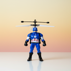 Elevate Playtime with the Flying Captan America Toy: Hand Sensor for Interactive Fun