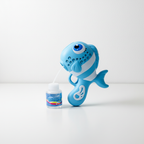 Massive Fish Bubble Gun_ - Kids Automatic Bubble Gun_ Toys Summer Soap Water Bubble Machine Plastic Electric