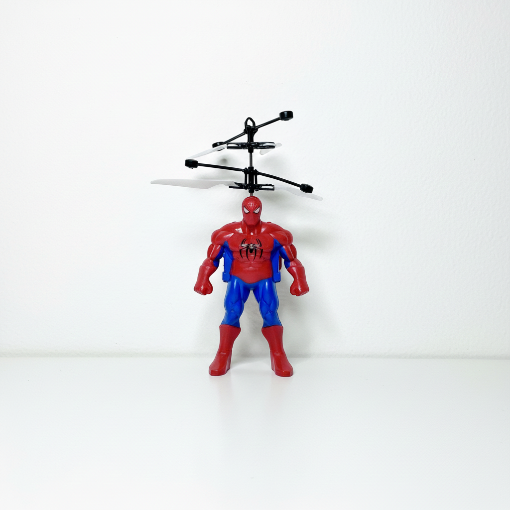 Elevate Playtime with the Flying Spiderman Toy: Hand Sensor for Interactive Fun