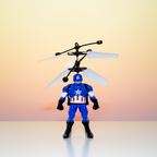 Elevate Playtime with the Flying Captan America Toy: Hand Sensor for Interactive Fun